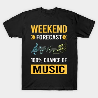 Weekend Forecast Music T-Shirt